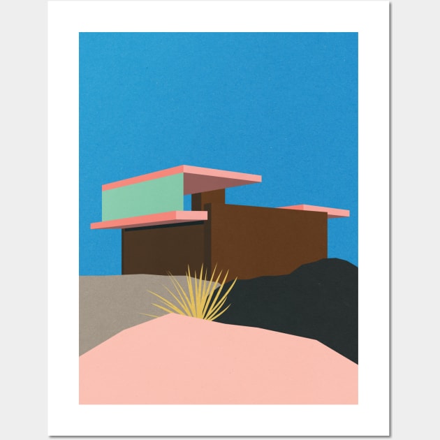 Kaufmann Desert House Palm Springs Wall Art by Rosi Feist